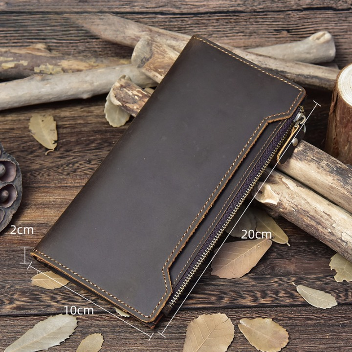 retro long wallet