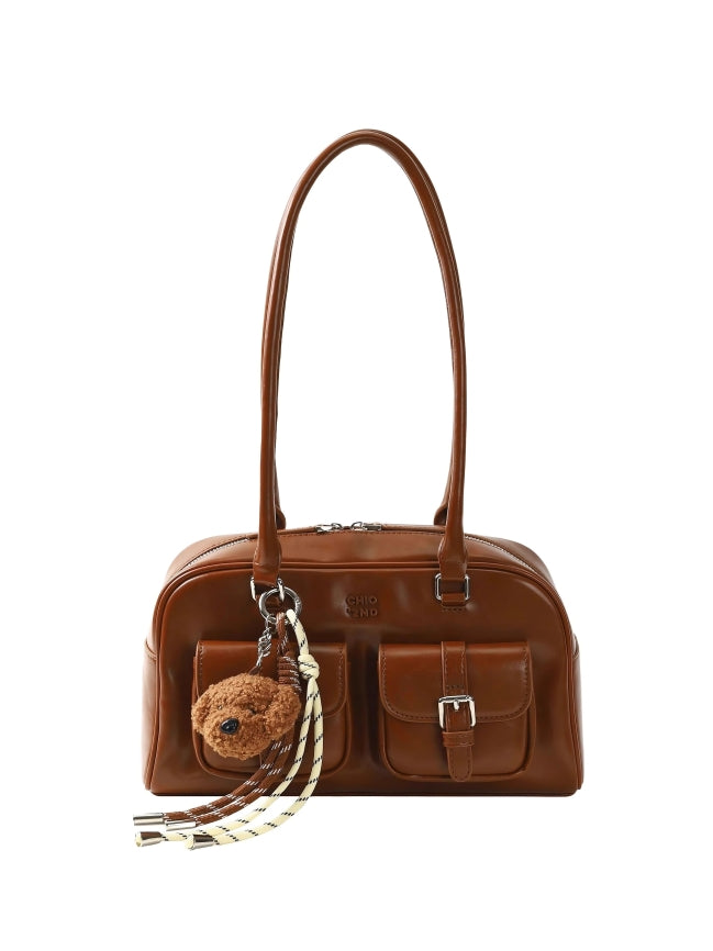 Brown Luxe Satchel