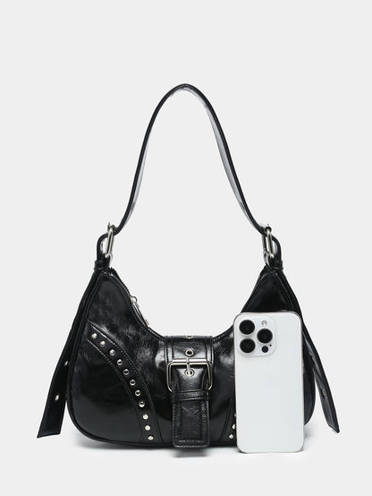 punk style rivet decoration bag