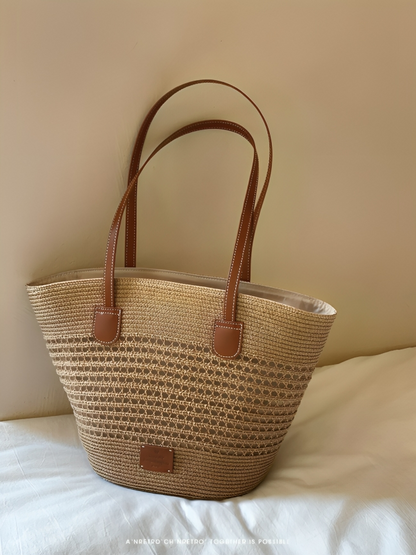 Straw Manor Tote Bag