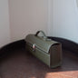 French genuine leather luggage style