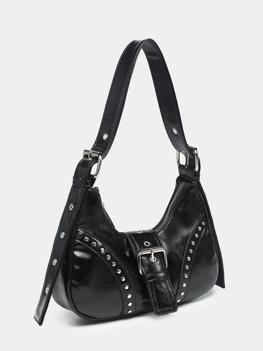 punk style rivet decoration bag